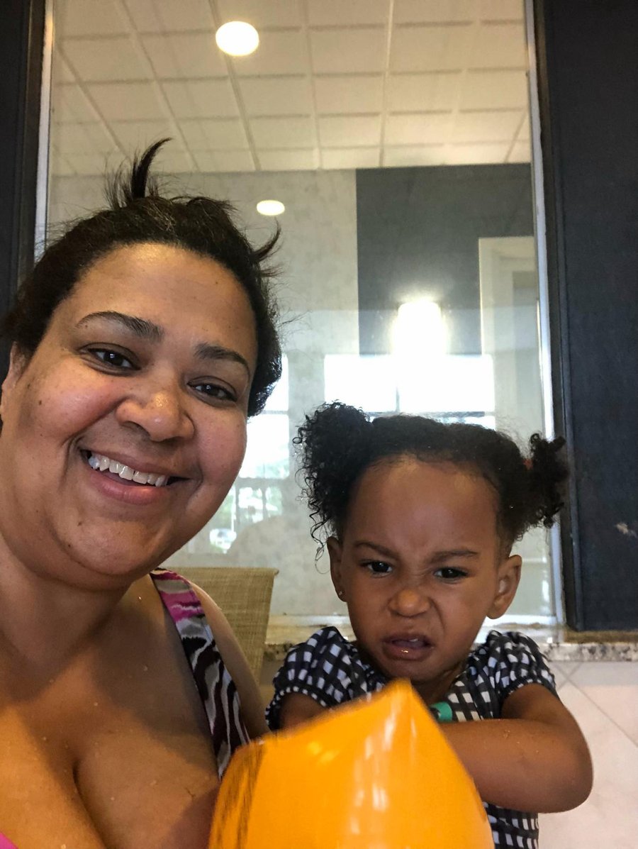 Zarah and Mama